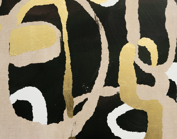 Fun And Whimsy (Set Of 2)  48" X 48"  Black Floater Frame