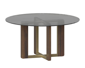 Glass Dining Table Top Round - 59"