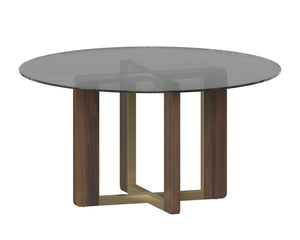 Glass Dining Table Top Round - 59"