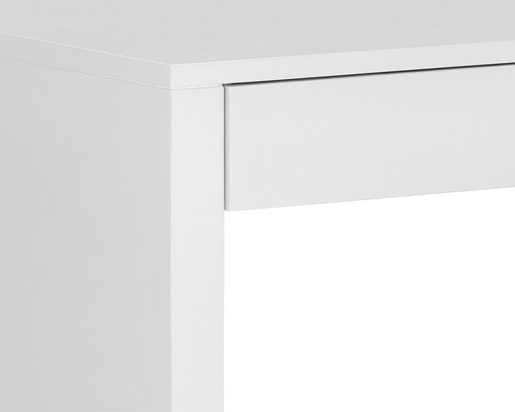 Dutad Desk High Gloss White