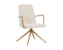 Sunpan Hilda Swivel Dining Armchair