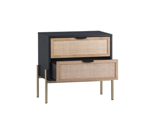 Avida Nightstand  Champagne Gold