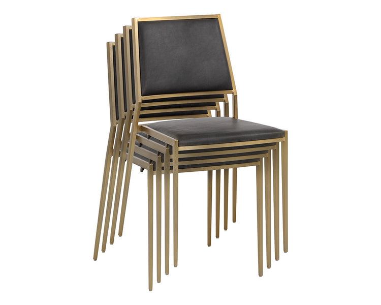 Odilia Stackable Dining Chair  | Set of 2