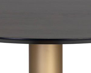 Monaco Dining Table  Gold - 48"