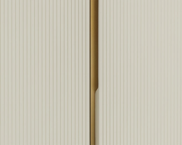 Paloma Bar Cabinet High Gloss Cream