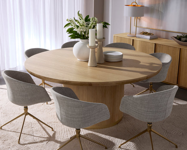 Kalla Dining Table Round - 68"