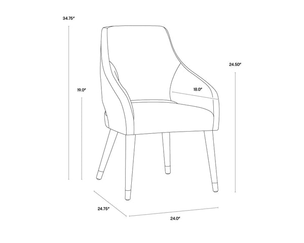 Adelaide Dining Armchair