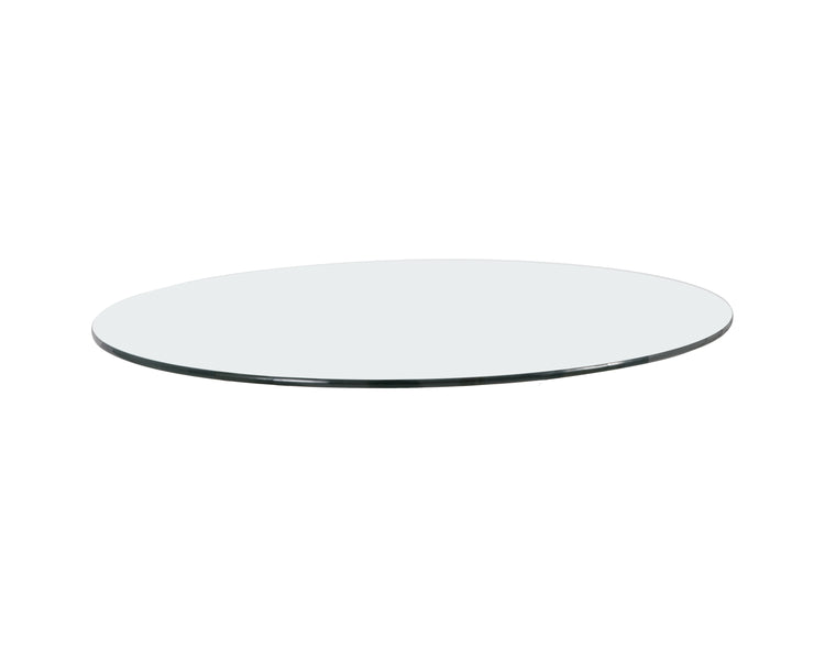 Sunpan Glass Dining Table Top Round - 59"W