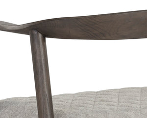 Jeremy Dining Armchair  Dark Brown