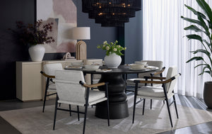 Miami Vice (Set Of 2)  40" X 60"  Charcoal Floater Frame