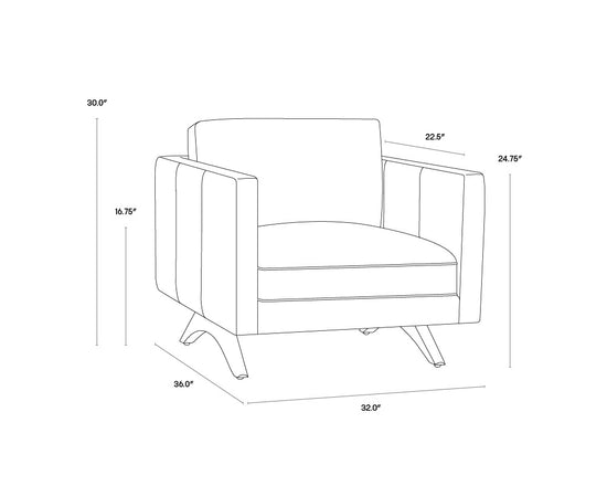 Sunpan Rogers Armchair