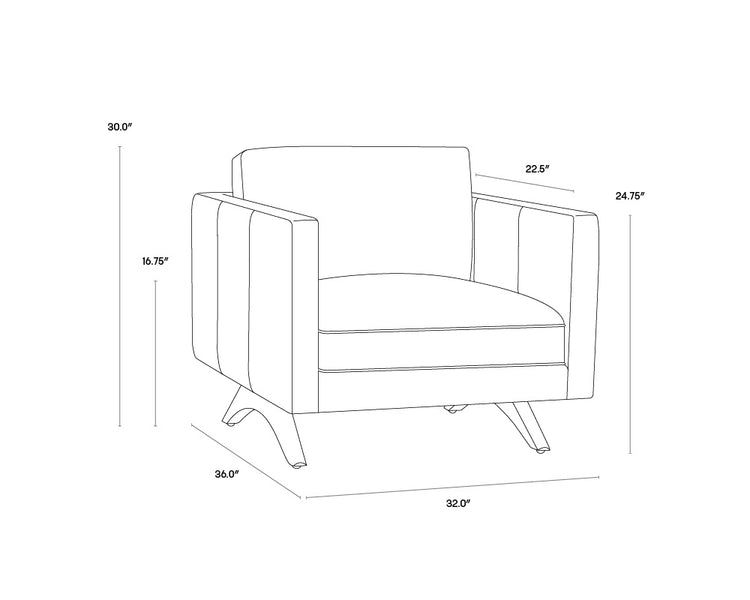 Sunpan Rogers Armchair