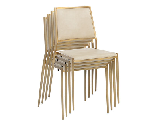 Odilia Stackable Dining Chair  | Set of 2