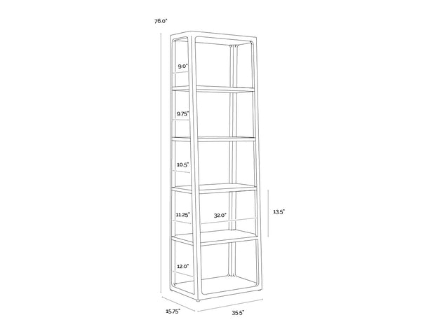 Doncaster Bookcase Large