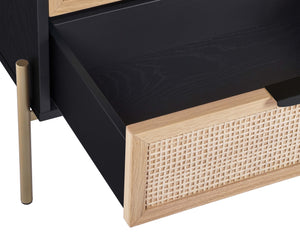 Avida Nightstand  Gold