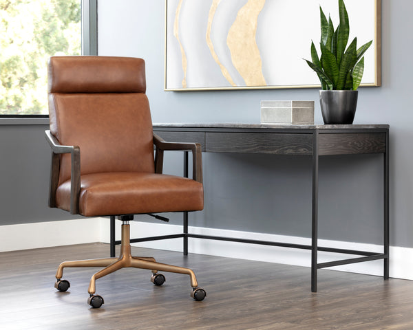 Collin Office Chair  Brown