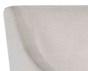 Zane Wheeled Dining Armchair