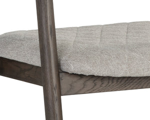 Jeremy Dining Armchair  Dark Brown