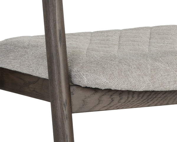 Jeremy Dining Armchair  Dark Brown