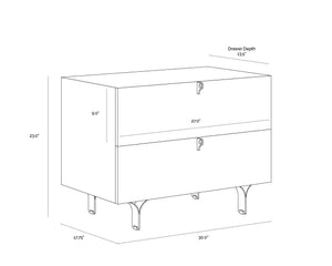 Celine Nightstand Large