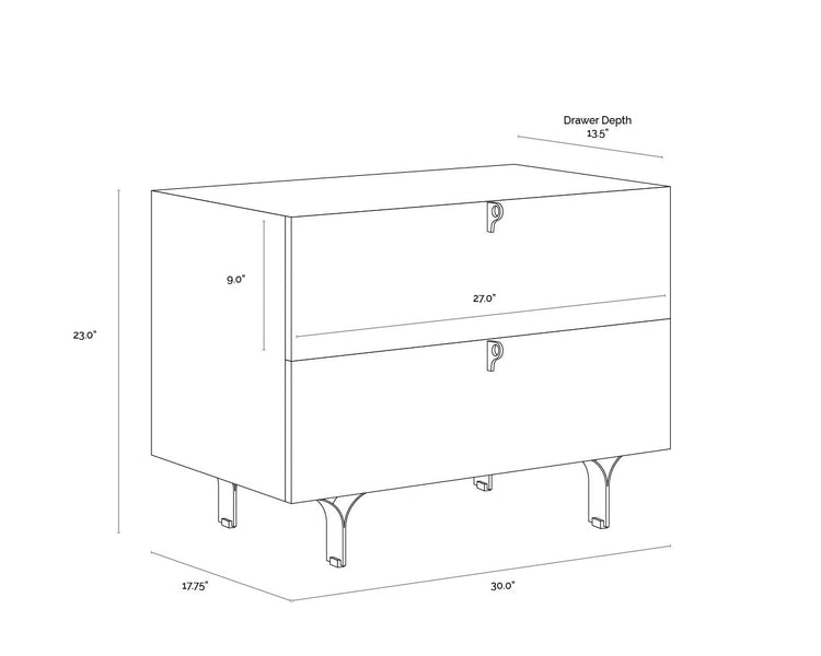 Celine Nightstand Large