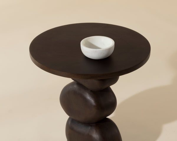 Paplo End Table Medium Brown