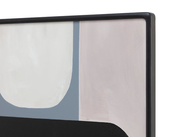 Radical Interpretation (Set Of 3)  28" X 66"  Black Floater Frame