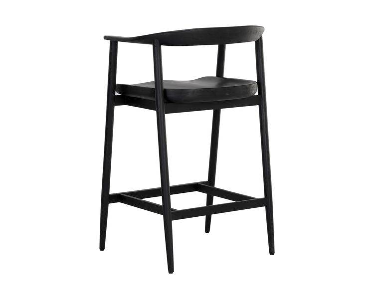 Jeremy Counter Stool - Wood Seat