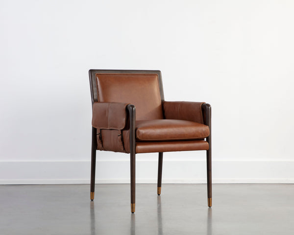 Mauti Dining Armchair  Brown