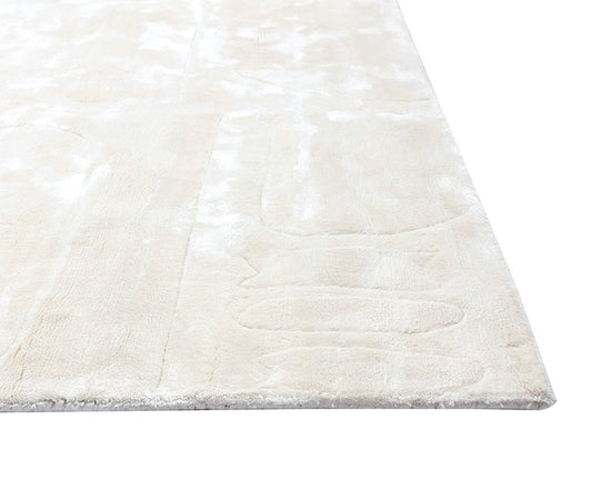 Caruso Handloomed Rug  Cream / Ivory  10' X 14'