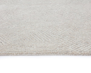 Calais Handtufted Rug  Oatmeal / Grey  10' X 14'
