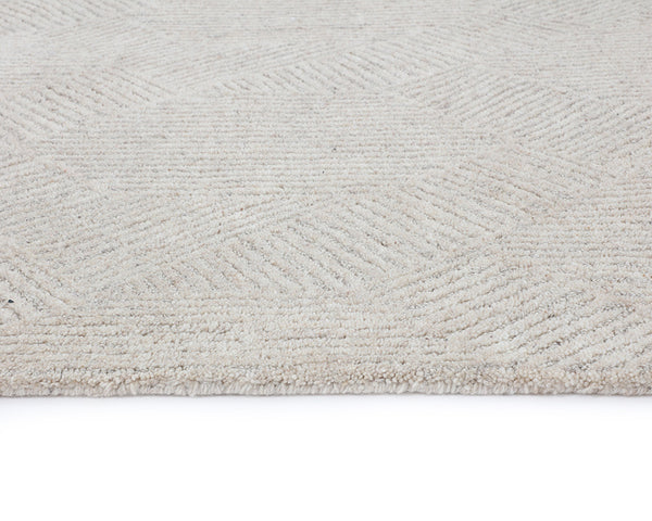 Calais Handtufted Rug  Oatmeal / Grey  10' X 14'