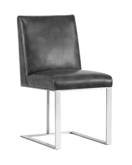 Dean Dining Chair  Stainless Steel