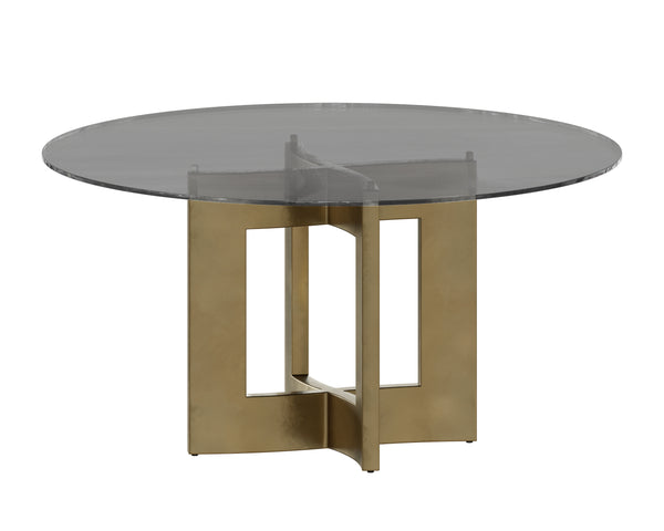 Glass Dining Table Top Round - 59"