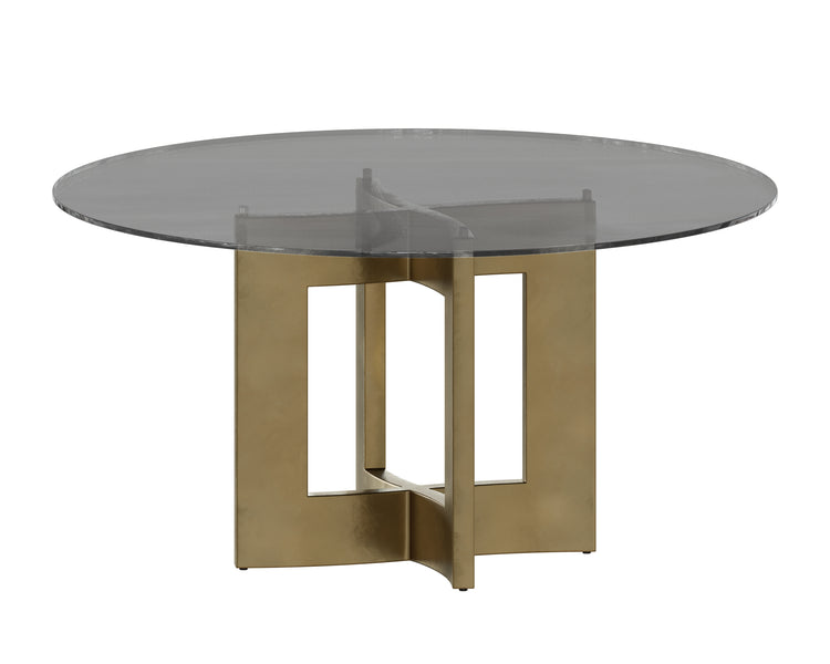 Glass Dining Table Top Round - 59"W