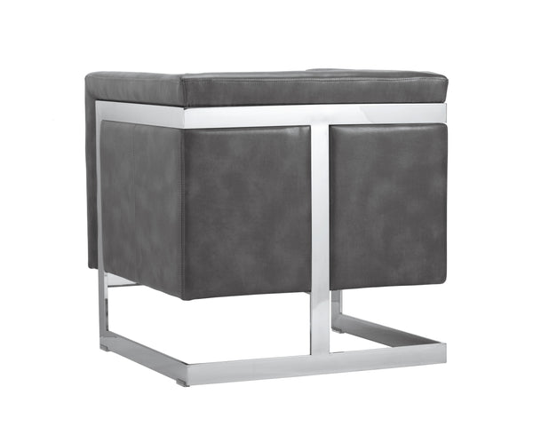 Yvette Armchair  Stainless Steel