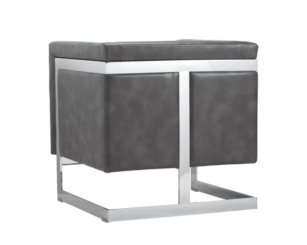Yvette Armchair  Stainless Steel