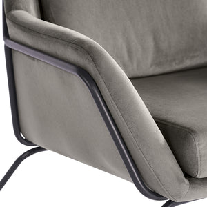 Watts Lounge Chair  Black