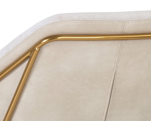 Watts Lounge Chair  Gold