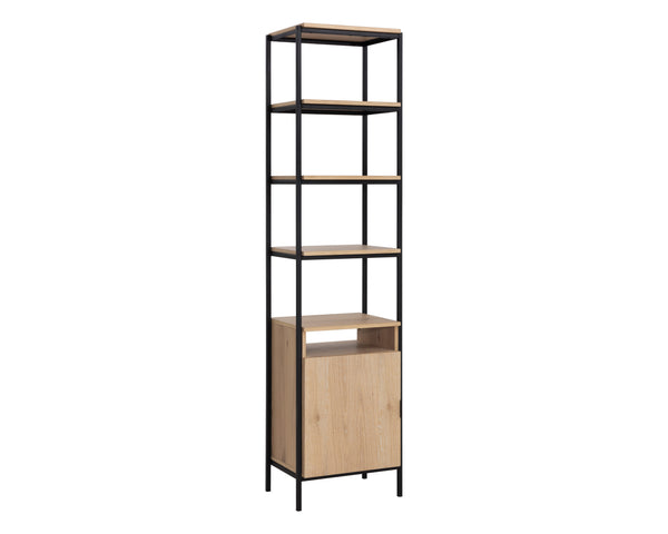 Ambrose Modular Bookcase Small  Rustic Oak