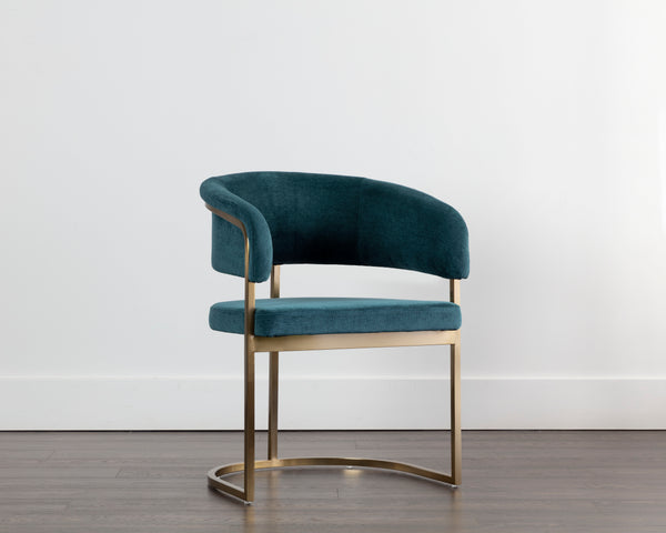 Marris Dining Armchair  Gold