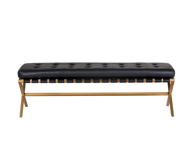 Kenji Bench Small  Gold
