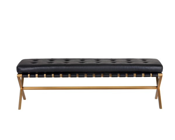 Kenji Bench Small  Gold