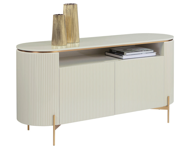 Paloma Sideboard High Gloss Cream