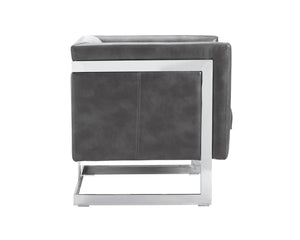 Yvette Armchair  Stainless Steel