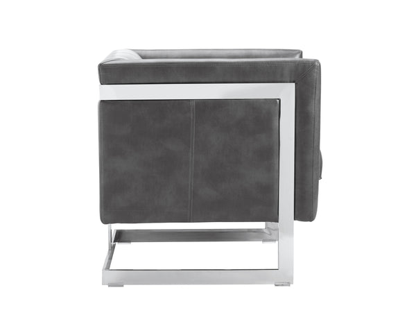 Yvette Armchair  Stainless Steel