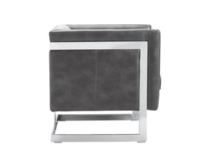 Yvette Armchair  Stainless Steel