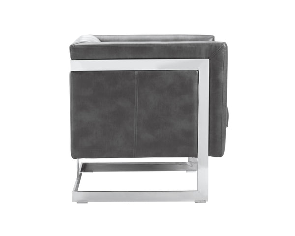 Yvette Armchair  Stainless Steel