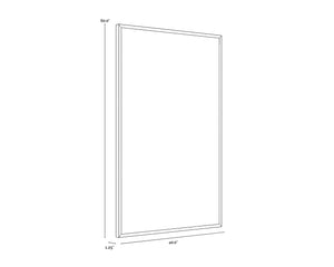 Mind Over Matter  40" X 60"  Black Frame