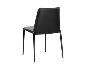 Renee Stackable Dining Chair  Black  | Set of 2